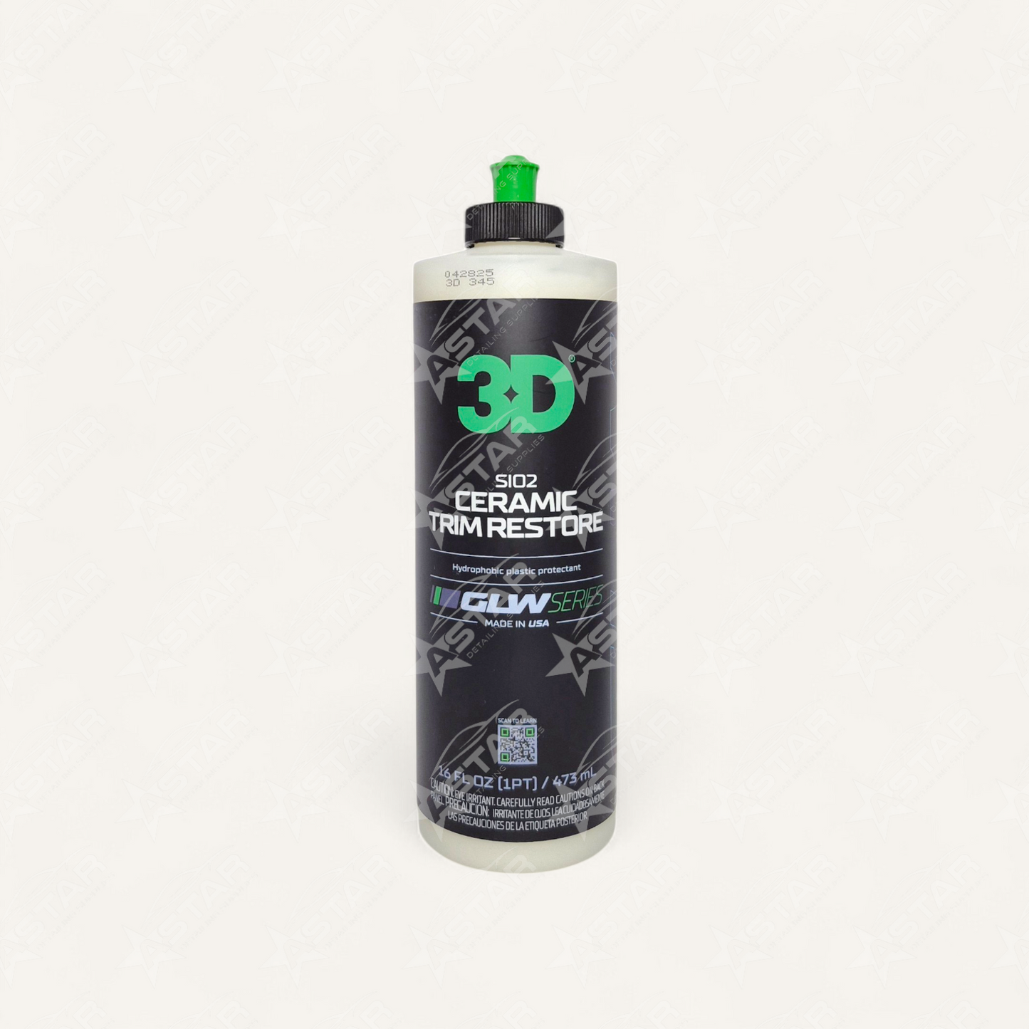 3D GLW Series SiO2 Ceramic Trim Restore, 473mL