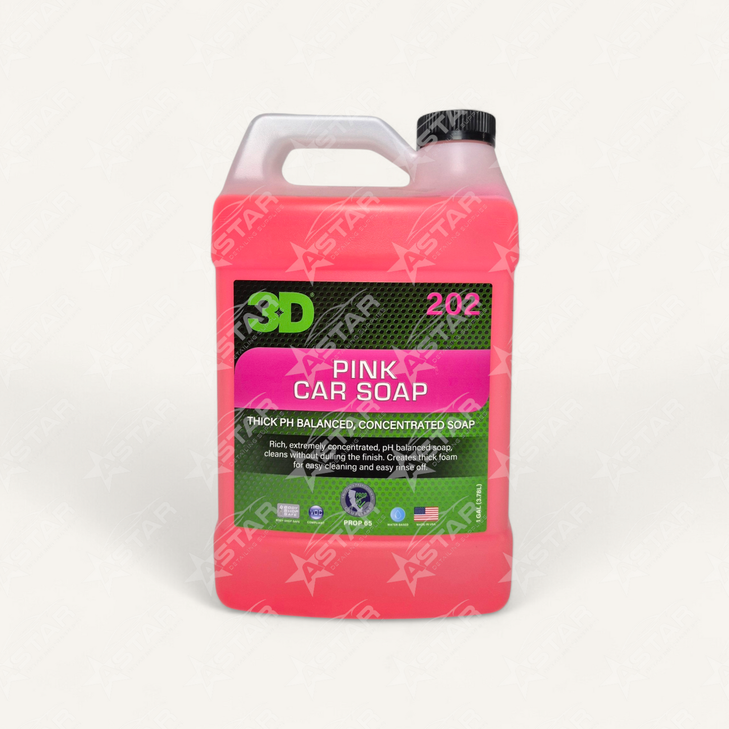 3D Pink Car Soap