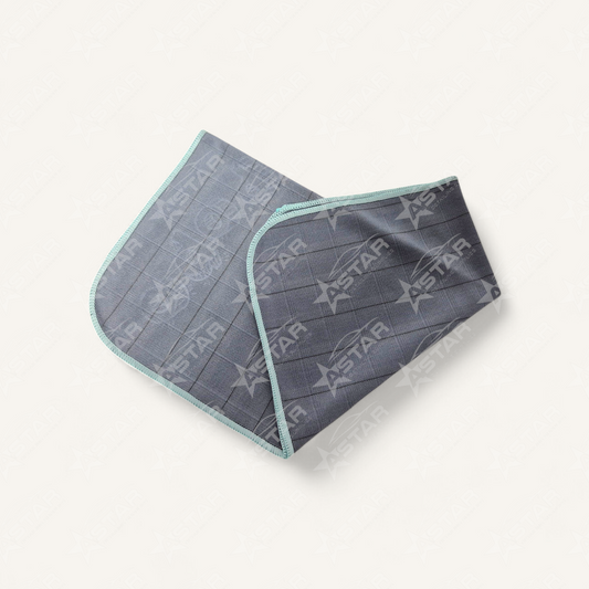 Detail Popo 16x16" Carbon Blanket Glass Towel, 380 GSM