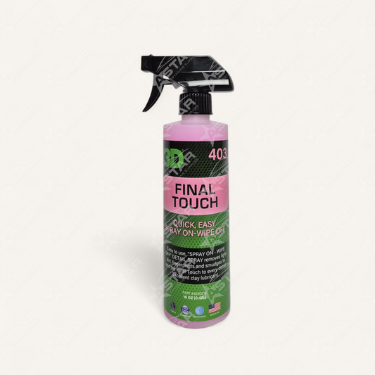 3D Final Touch Detail Spray (Clay Lube)