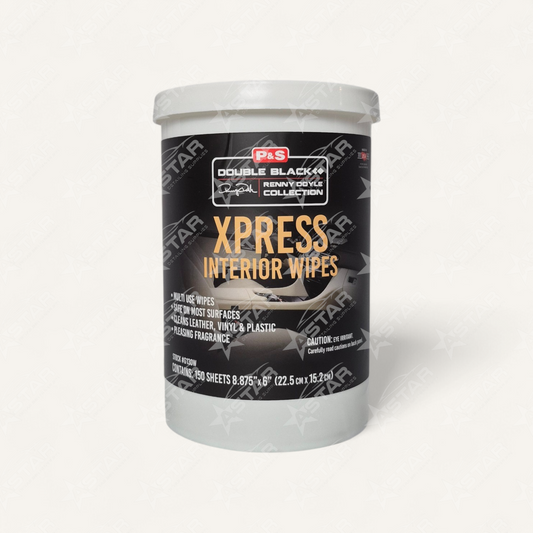 P&S Xpress Interior Wipes, 150 Sheets